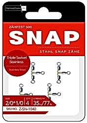 NaniwaOsakaShi Zahfest500 Triple Swivel Stainless Size:1*2 - NaniwaOsakaShi