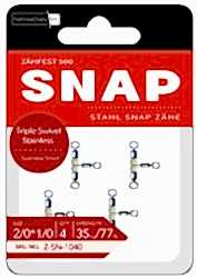 NaniwaOsakaShi Zahfest500 Triple Swivel Stainless Size:5*6 - NaniwaOsakaShi