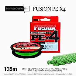 NANIWAOSAKASHI FUSION 4X 135MT 0,06MM IPEK IP - NANIWAOSAKASHI