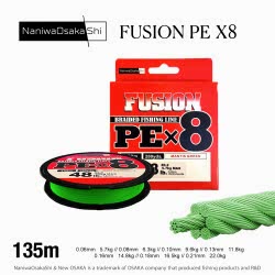 NANIWAOSAKASHI FUSION 8X 135MT 0,18MM IPEK IP - NANIWAOSAKASHI