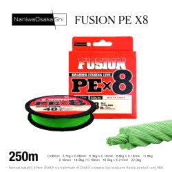 NANIWAOSAKASHI FUSION 8X 250MT 0,06MM IPEK IP - NANIWAOSAKASHI