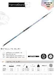 NANIWAOSAKASHI SATELLITE SURF 4,20CM 100-250GR OLTA KAMISI - NANIWAOSAKASHI