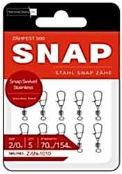 NaniwaOsakaShi Zahfest500 Snap Swivel Stainless Size:4 - NaniwaOsakaShi