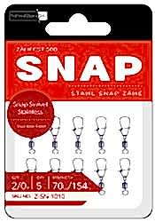 NaniwaOsakaShi Zahfest500 Snap Swivel Stainless Size:6 - NaniwaOsakaShi