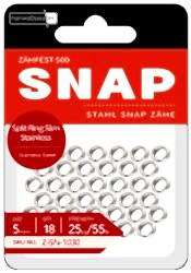 NaniwaOsakaShi Zahfest500 SplitRing Slim Stainless Size:6mm - NaniwaOsakaShi