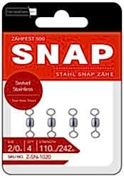 NaniwaOsakaShi Zahfest500 Swivel Stainles Size:1/0 - NaniwaOsakaShi