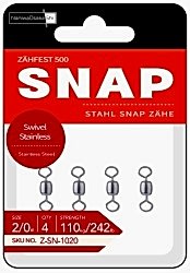 NaniwaOsakaShi Zahfest500 Swivel Stainles Size:2/0 - NaniwaOsakaShi