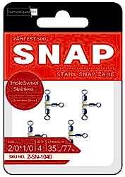 NaniwaOsakaShi Zahfest500 Triple Swivel Stainless Size:1/0*1 - NaniwaOsakaShi