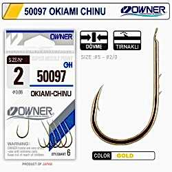 Owner 50097 Okiami-Chinu Gold İğne No:4 - OWNER