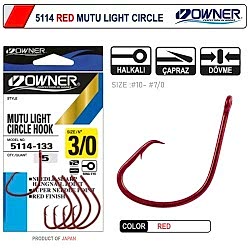 Owner 5114 Mutu Light Red No:4 - OWNER