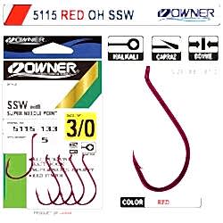 OWNER 5115 RED No:6/0 Oh Ssw - OWNER