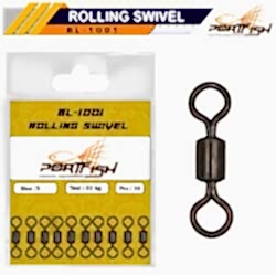 PORTFISH BL1001 No:6 Fırdöndü 10pcs - PORT FİSH