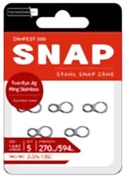 NaniwaOsakaShi Zahfest500 TwoEye JigRing Stainless Size:1.7X11.5X19.6 - NaniwaOsakaShi