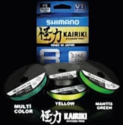 SHIMANO LİNE KAİRİKİ 8+150M 0,315 MM37,1KG M.GREEN İP MİSİNA - SHIMANO