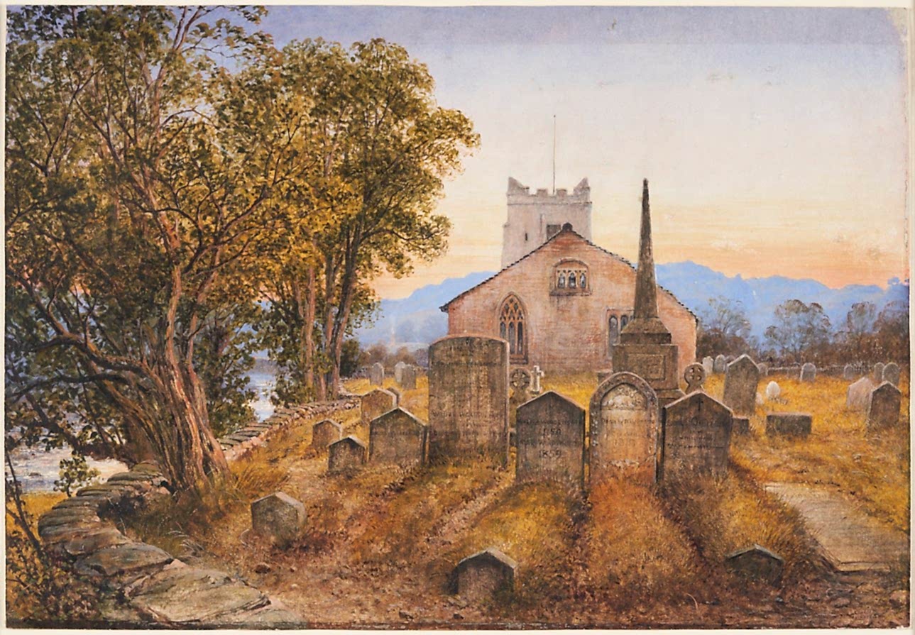 Wordsworth's resting place. Wordsworth's resting place.